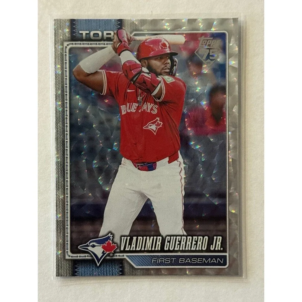 2026 Topps S1 - Silver Crackleboard 20 Vladimir Guerrero Jr. Blue Jays parallel